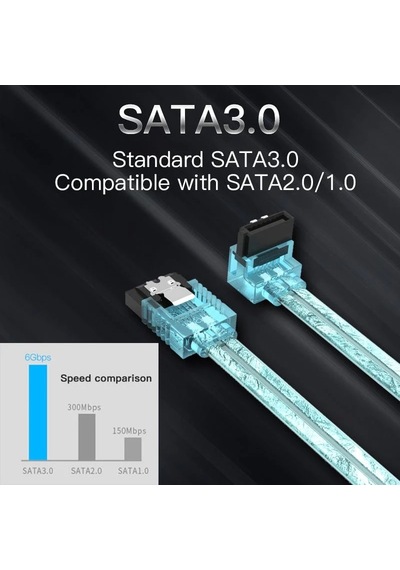 Vention Sata Data Kablo 3.0 90 Derece Kablo
