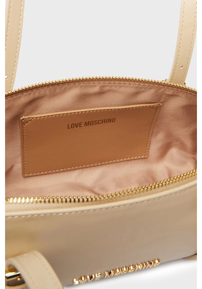 Love Moschino Logolu Ayarlanabilir Omuz Askılı Çanta Bayan Çanta Jc4101pp1ply0129 Bej