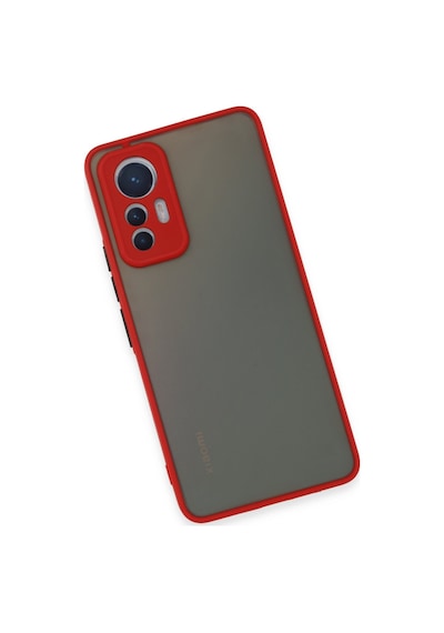 Mi 12 Lite Kılıf Montreal Silikon Kapak - Kırmızı Çok Renkli