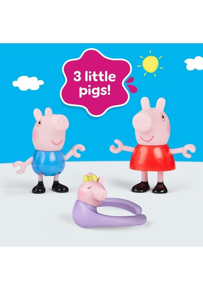 Peppa'nın Beş Kişilik Ailesi Figür Seti
