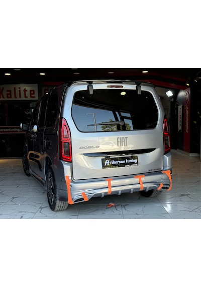 Fiat Doblo Arka Tampon Eki 2023... ---fibersan Tuning