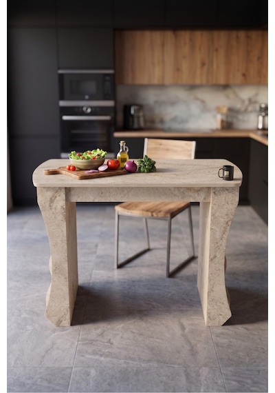Mutfak Masası Mutfak Adası Ada Masa Bar Masası Kahvaltı Masası Raflı Çok Amaçlı Dolap Modern Masa 120x60 Cm 9835 Traverten Beyaz Mutfak Masası Mutfak Adası Ada Masa Bar Masası Kahvaltı Masası Raflı Çok Amaçlı Dolap Modern Masa 120x60 Cm 9835 Traverten Beyaz