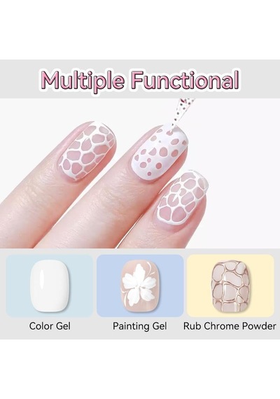 Born Pretty 5 Ml Poke Jel Beyaz 62279