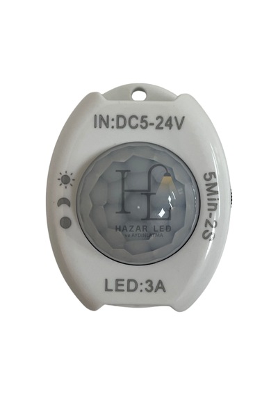 5-24 Volt 3a Fotosel Sensör Gece Gündüz Sensörü Led Kontrol Modülü Beyaz