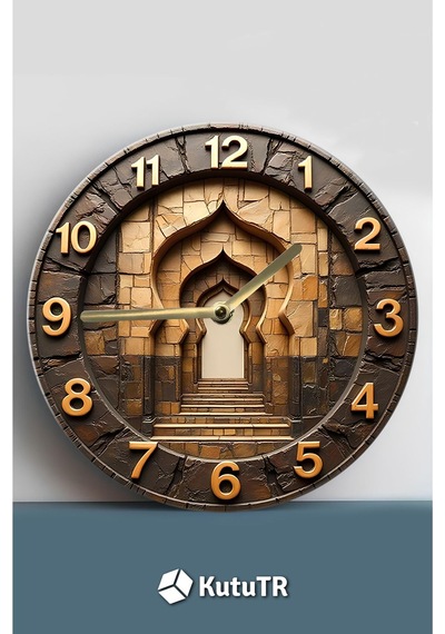 Tarihi Mimari Temalı 3d Görünümlü Mdf Duvar Saati 33 Cm Sdw91 Renkli