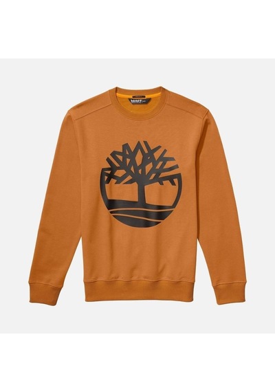 Timberland Tımberland Tree Logo Crew Neck Sweatshirt Tb0a2bj8p571-wheat Boot/black Koyu Sarı
