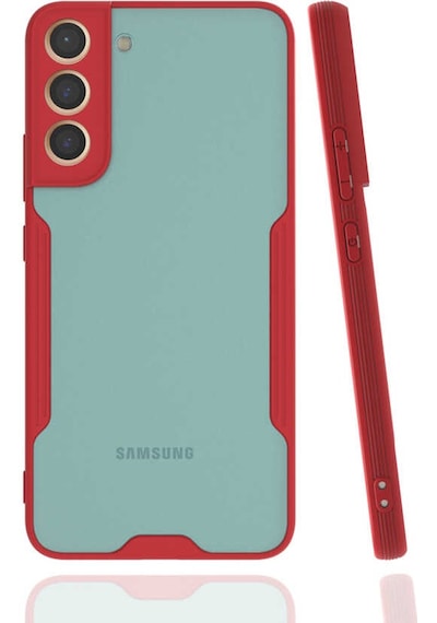 Galaxy Uyumlu S22 Plus Kılıf Kamera Korumalı Arkası Şeffaf Silikon