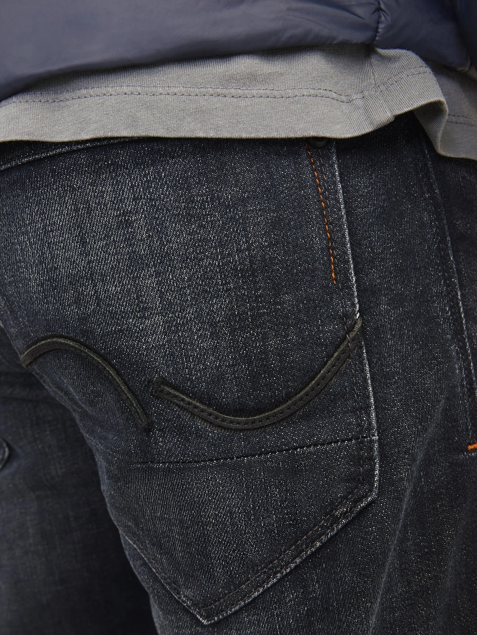 Jack & Jones Jack Jones Mıke Model Rahat Kesim Erkek Kot Pantolon 12263530 Mavi