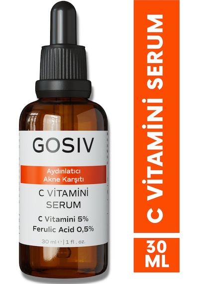 Gosiv Aydınlatıcı ve Akne Karşıtı Vitamin C Serum 30 ML