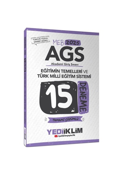 2025 Meb Ags Eğitimin Temelleri Ve Türk Milli Eğitim Sistemi Tamamı Çözümlü 15 Deneme 2025 Meb Ags Eğitimin Temelleri Ve Türk Milli Eğitim Sistemi Tamamı Çözümlü 15 Deneme