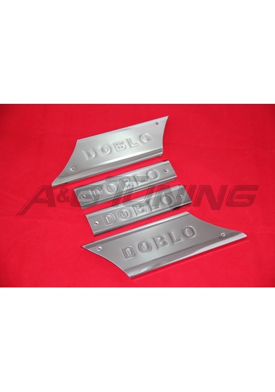 Fiat Doblo Krom İç Kapı Eşiği Takımı 2001-2006 Paslanmaz Çelik N11.7102