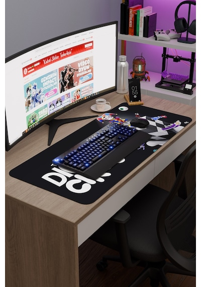 Tadc Amazing Digital Circus Dikişli Kauçuk Oyuncu Mousepad V2 - 90x40 Xxl Gaming Mouse Pad