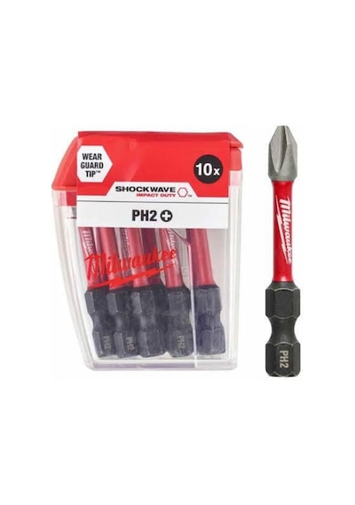 Bits Uç Ph2 50 Mm 10'lu Paket Shockwave