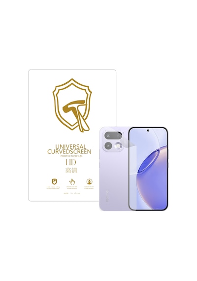Realme 16 Pro İle Uyumlu Full Tpu Nano Arka Ekran Koruma Filmi - Ekm102