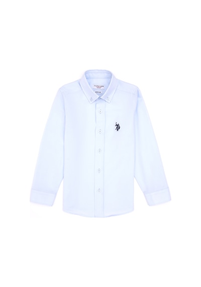 U.s. Polo Assn. Erkek Çocuk Açık Mavi Gömlek Basic 50316801-vr003 Acık Mavı