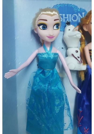 Korps Disney Frozen Karlar Ülkesi Elsa+Anna+Olaf 3'Lü Oyuncak Bebek