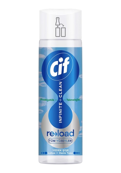 3 Adet Cif Infinite Clean Yedek Lotus Deniz Tuzu 280 Ml 3'lü Set