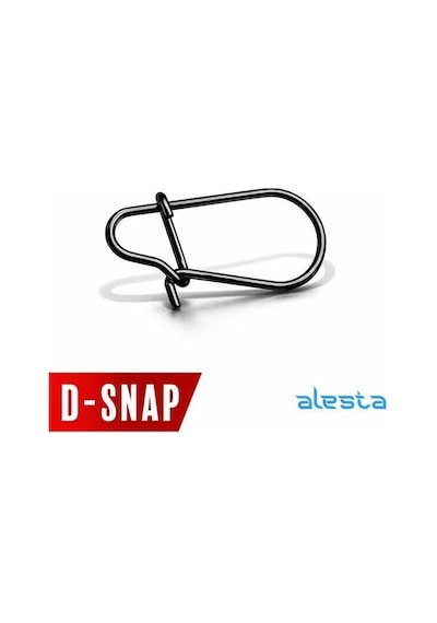 Alesta D-snap No:000 Siyah Nikel Klips 15 Adet 3kg Çeker