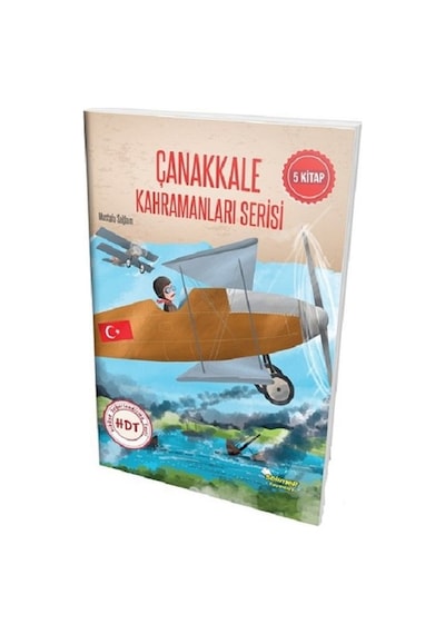 Çanakkale Kahramanları Serisi-5 Kitap Takım - Mustafa Sağlam - Selimer