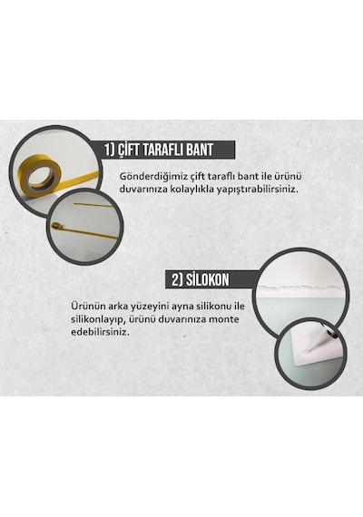 Ayna Supla Duvar Aynası Gümüş