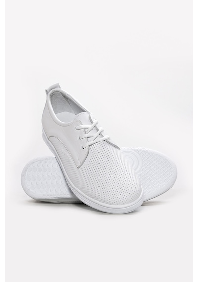 Fast Step Hakiki Deri Kadın Casual Ayakkabı 313za1016lzr Beyaz - Beyaz