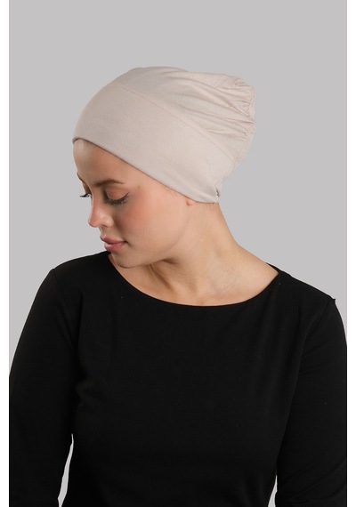 Hürrem Bone Bej Pratik Hazır Geçmeli İç Bone Viskon Süngerli Lastikli 3015 12