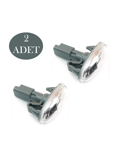 2 Adet Çamurluk Sinyalı Sağ - Sol Peugeot Expert - 107 - 207 - 301 - 307 - 407 / Citroen C Elysee - C1 - C2 - C3 - C5 Oem: 6325.g3 / 9680057480 / Pb3597