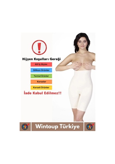 Özel Lazer Kesim İz Göstermez Toparlayıcı Askılı Çıtçıtlı Push Up Slip Body Zıbın Korse Ten