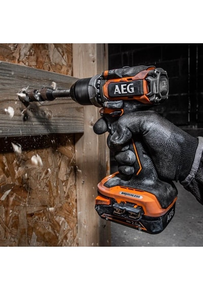 AEG BS 18 SBL-202C Kömürsüz 2.0Ah Çift Akülü Vidalama - T4935472277