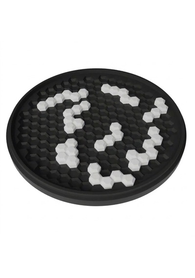 Hexagon Zeka Oyunu - Geometrik Akıl Ve Mantık Puzzle - Kilitli Kapaklı Taşınabilir Akıl Oyunu
