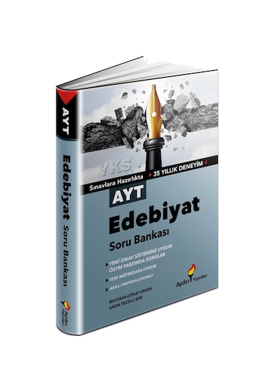 Ayt Edebiyat Soru Bankası Aydın Yayınları N11.11181