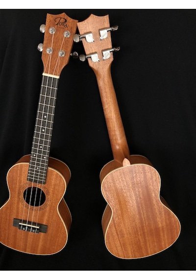 Puka Concert Ukulele Maun Ağacı Kılıf ve Pena