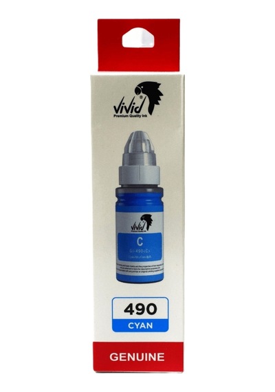 Canon 490 Mavi Muadil Mürekkep 70 Ml Vivid Diğer
