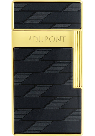 S.t. Dupont Biggy Monogram 1872 Siyah Çakmak 25079 Siyah