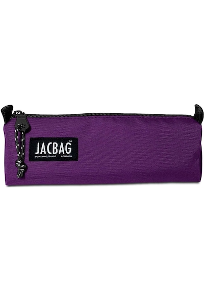 Jacbag Mor Kız Çocuk Tek Bölmeli Üçgen Okul ve Ofis Kalem Kutusu Çok Renkli