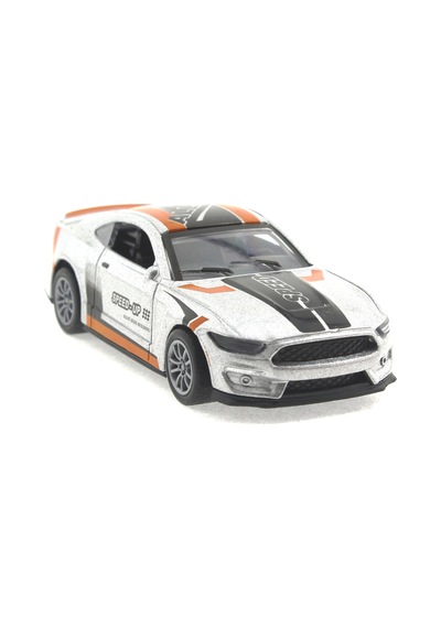 Die Cast Çek Bırak Metal Gri Yarış Arabası