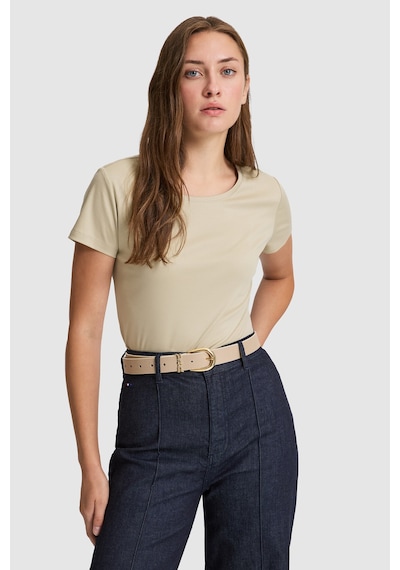 U.S. Polo Assn. U.s. Polo Assn. Kadın Açık Haki Tişört Basic 50324939-vr183 Acık Hakı