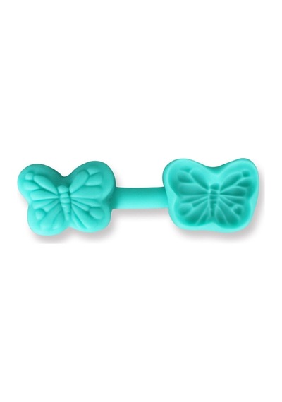 Kelebek Desenli Silikon Kalıp Goldcakes
