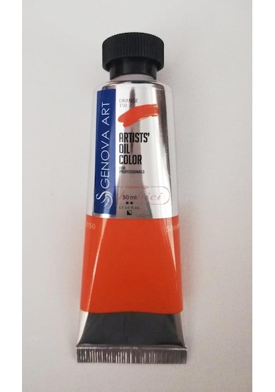 Cenova Art Profesyonel Yağlı Boya 150 Orange 50 ML