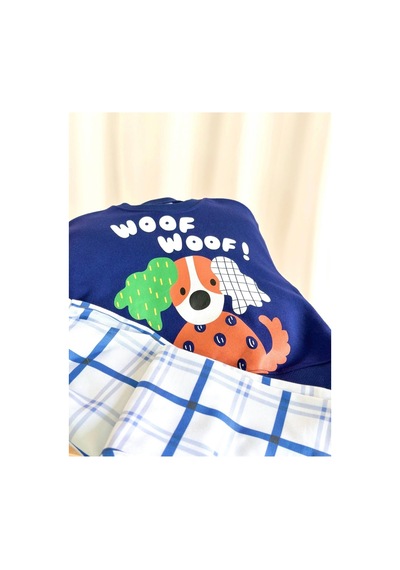 Unicornkids Woof Takım Mavi Mavi