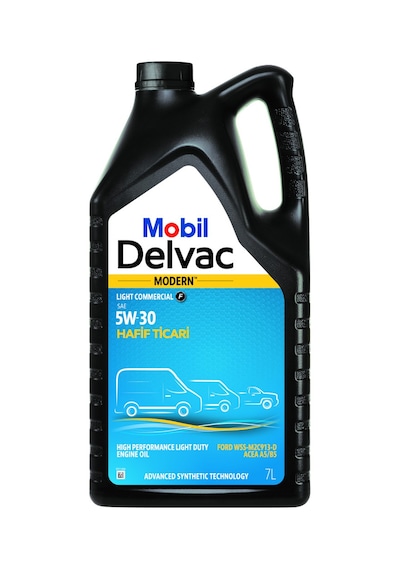 Mobıl Delvac Modern LC  Ford 5W-30 Hafif Ticari Motor Yağı 7 L