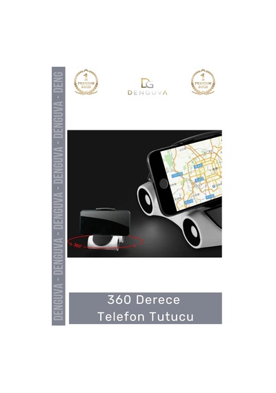 Telefontutucu Araba Tasarımlı Stabil Duruş Gösterge Paneli Uyumlu Araç İçi 360 Derece Telefon Tutuc Çok Renkli