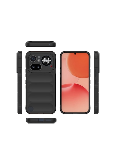 Adige Nothing Phone 4a Pro Kılıf Etnik Optimum Silikon Siyah