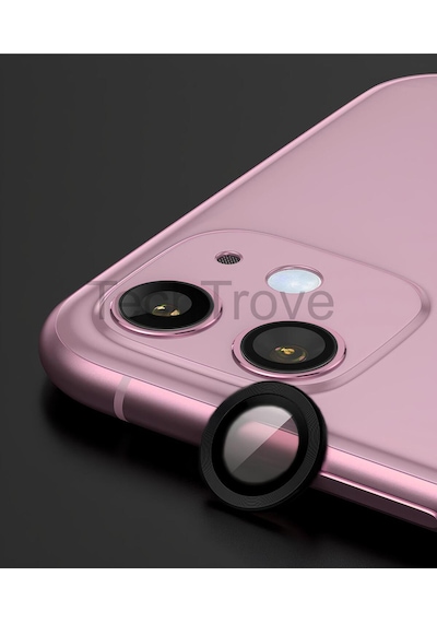 Apple İphone 12 Kamera Lens Koruyucu Parmak İzi Bırakmayan A+ Kalite Siyah