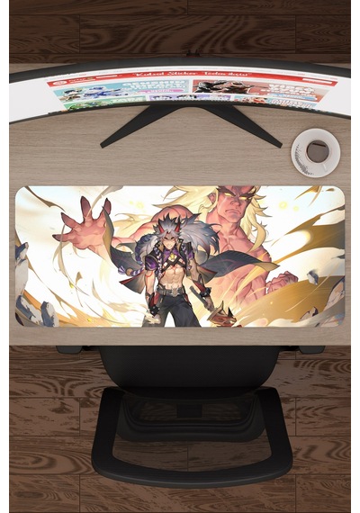 Itto Genshin Impact Anime Gacha V5 - 70x30 Xl Gaming Mouse Pad Fare Altlığı