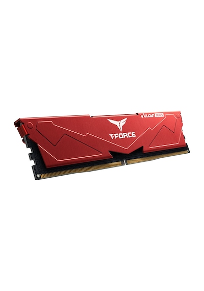 Team T-force Vulcan Red 16gb 1x16gb 6000mhz Ddr5 Cl38 Gaming Ram Flrd516g6000hc38j01