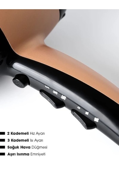 Pirantech İyonlu Saç Kurutma Makinesi Ks16