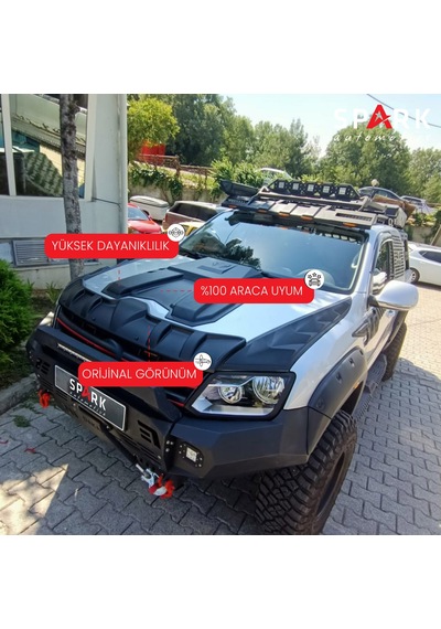 Volkswagen Amarok 2010-2022 Yıl Aralığı Uyumlu Dragon Pack 3 Parça Siyah