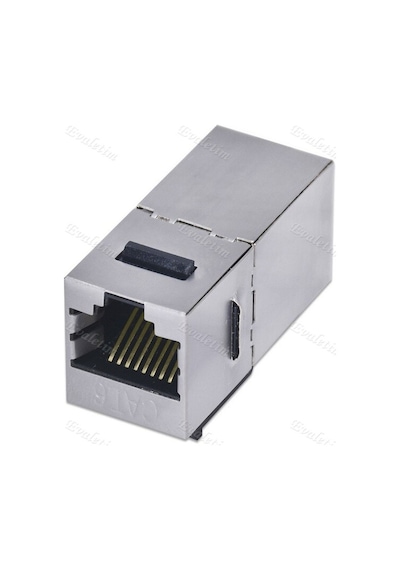 Cat6 Jack Kablo İnternet Dişi 4380P Metal Rj45 Ek Birleştirici