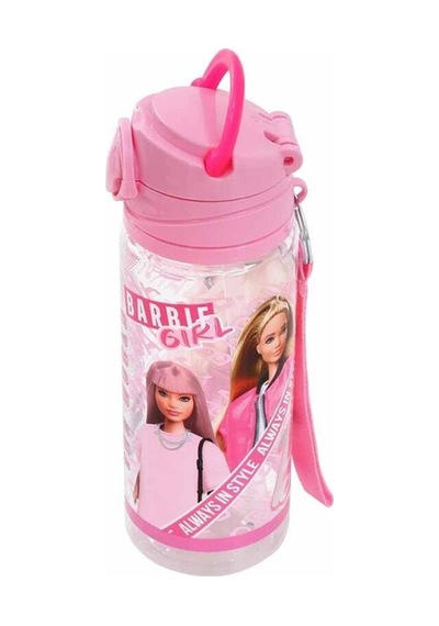 Matara Barbie Plastik 500 Ml Inspire Pipetli Barbie Suluk Karışık